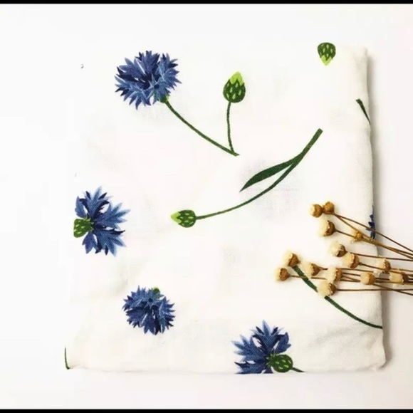 Alfalfa Print Muslin Burp Cloth - Picture 1 of 4